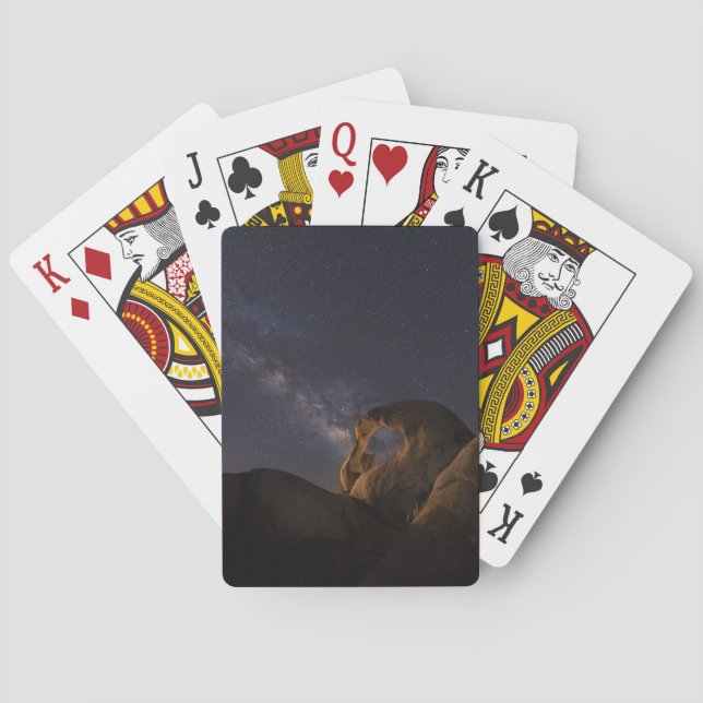 Milky Way & Cyclops Arch | Alabama Hills Poker Cards (Back)