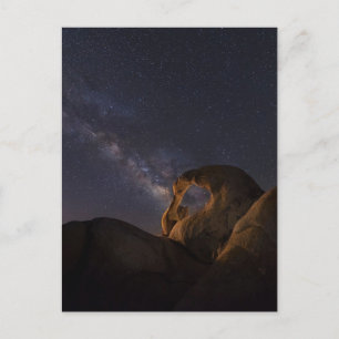 Milky Way & Cyclops Arch Alabama Hills Postcard