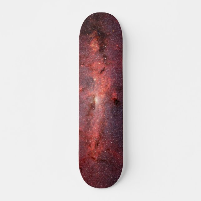 Milky Way Galactic Center, Stars, Clouds, Clusters Skateboard Deck (Front)