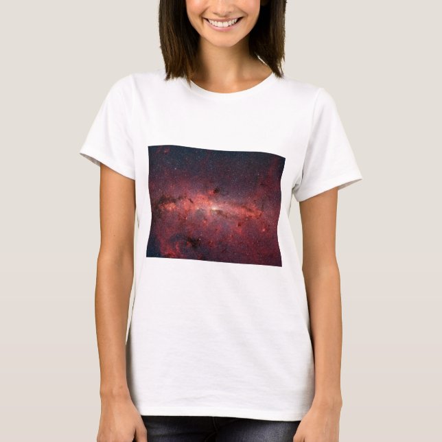 Milky Way Galactic Center, Stars, Clouds, Clusters T-Shirt (Front)