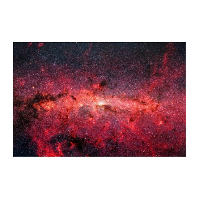 Milky Way Galaxy Acrylic Print (Front)