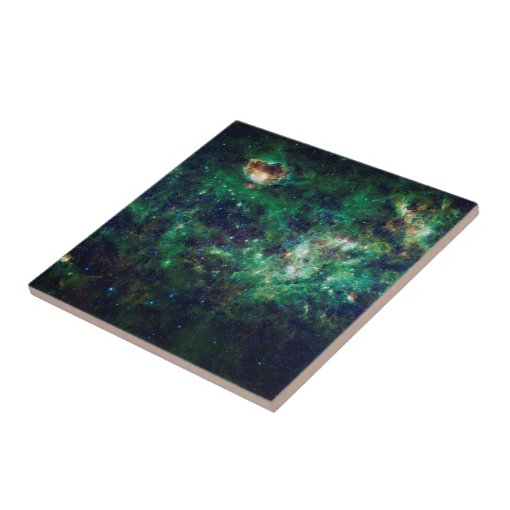 Milky Way galaxy Cosmic Space Ceramic Tile | Zazzle