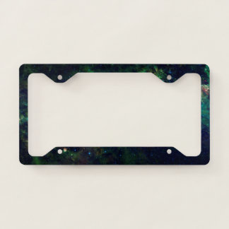 Milky Way galaxy Cosmic Space License Plate Frame