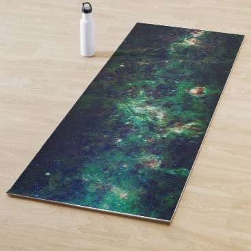 Milky Way galaxy Cosmic Space Yoga Mat