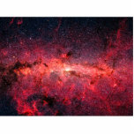 Milky Way Galaxy Cutout<br><div class="desc">Hundreds of thousands of stars crowded into the swirling core of our spiral Milky Way galaxy. Beautiful galaxy photo and a wonderful example of space photography.</div>