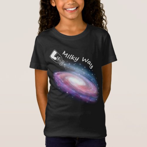 Milky Way Galaxy Funny Astronomy Gift T_Shirt