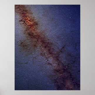 Milky Way Galaxy Galactic Center - High Resolution Poster