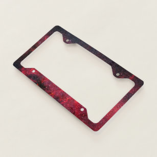 I Love Astronomy License Plate Frame Tag Holder