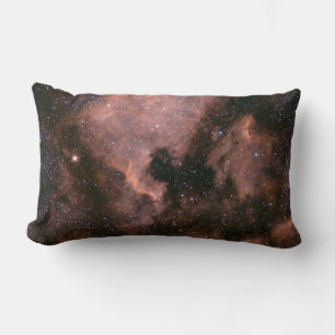 Milky way galaxy lumbar pillow