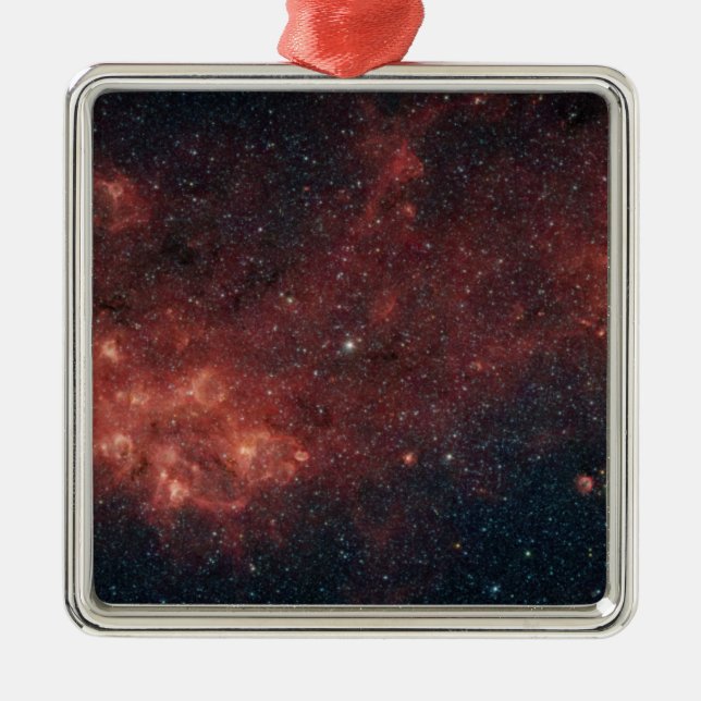 Milky Way Galaxy Metal Ornament (Front)