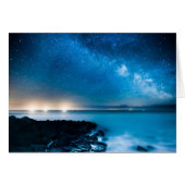 Milky Way Galaxy Over Fishing Boats (Front Horizontal)