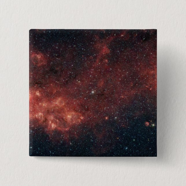 Milky Way Galaxy Pinback Button (Front)