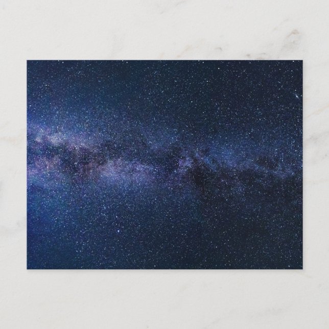 milky way galaxy postcard (Front)