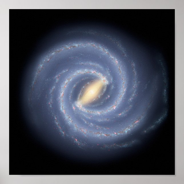 Milky Way Galaxy Poster (Front)