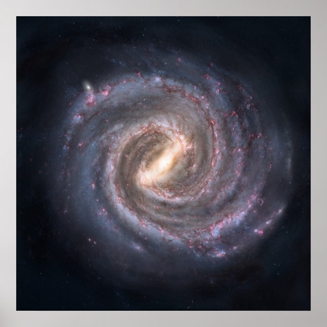 Milky Way Galaxy Poster (Front)