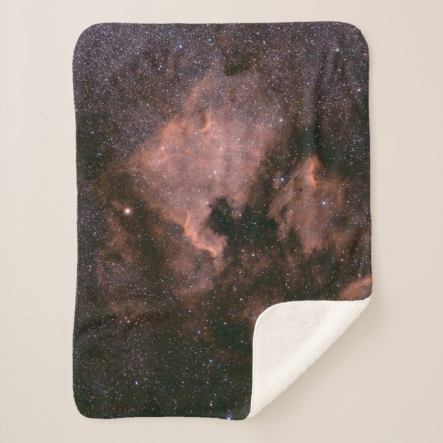 Milky way galaxy sherpa blanket (Front)