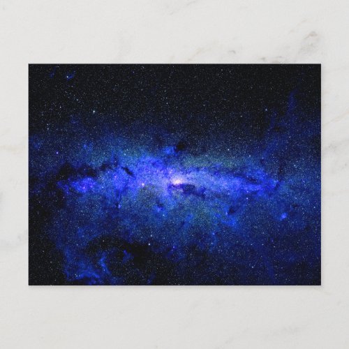 Milky Way Galaxy Space Photo Postcard