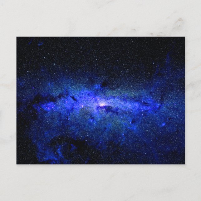 Milky Way Galaxy Space Photo Postcard (Front)