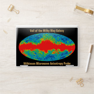 Milky Way Galaxy Veil Over WMAP Universe   HP Laptop Skin