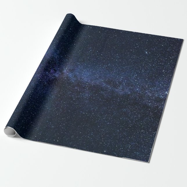 milky way galaxy wrapping paper (Unrolled)