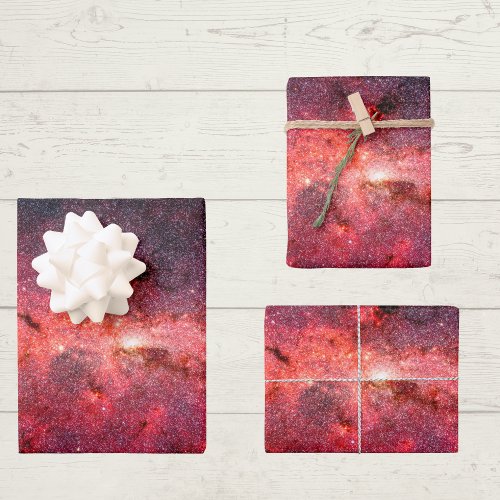 Milky Way Galaxy Wrapping Paper Sheets