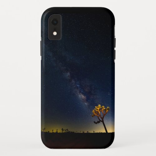 Milky Way Joshua Tree iPhone Case