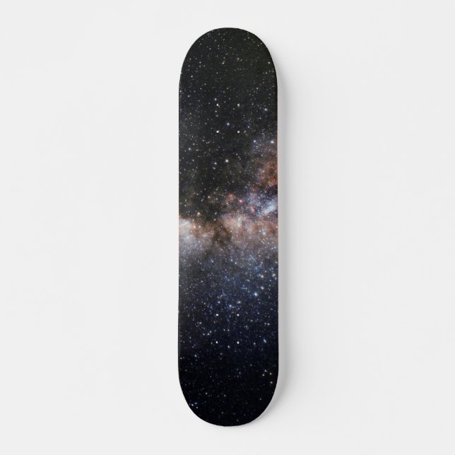 Milky Way Nebula Galaxy Universe Skateboard (Front)