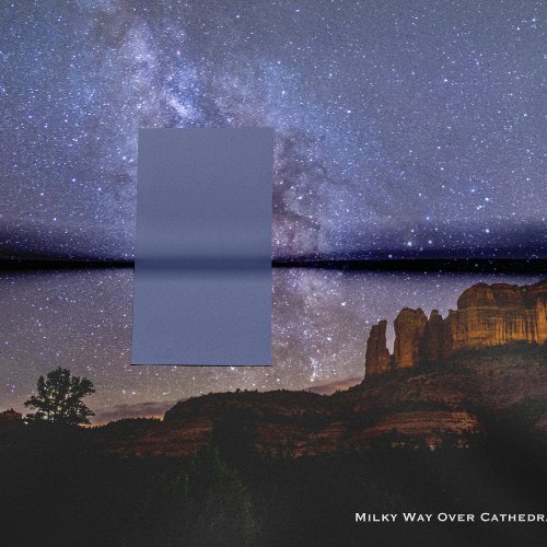 Milky Way Over Cathedral Rock Arizona Decoupage Tissue Paper