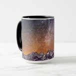 Milky Way Over Grand Teton Mug at Zazzle