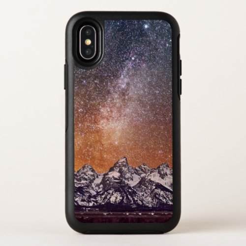 Milky Way over Grand Teton OtterBox Symmetry iPhone X Case
