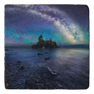 Milky Way over Hollow Rock Trivet