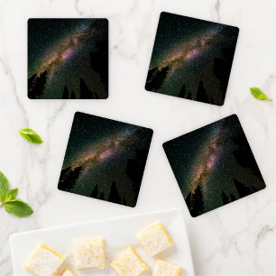 Milky Way Over Lizard Head Pass Coaster Set