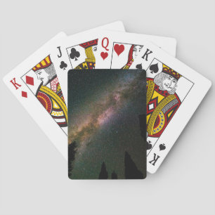 Milky Way Over Lizard Head Pass Poker Cards