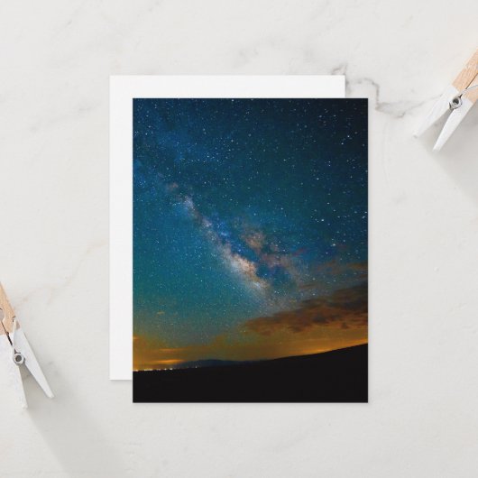 Milky Way over Taos, New Mexico (Front/Back In Situ)