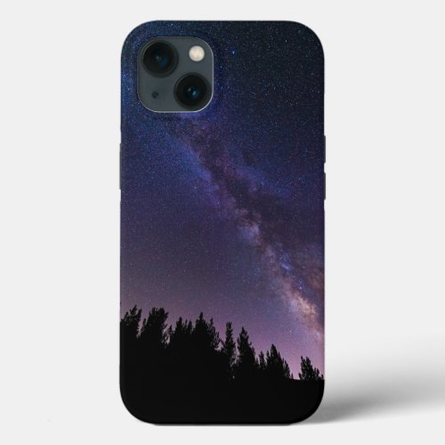 Milky Way  Rose Valley California iPhone 13 Case