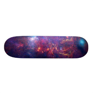 Milky way skateboard deck