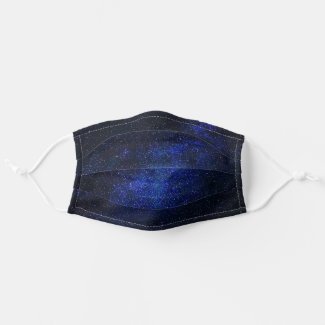 Milky Way Space Face Mask