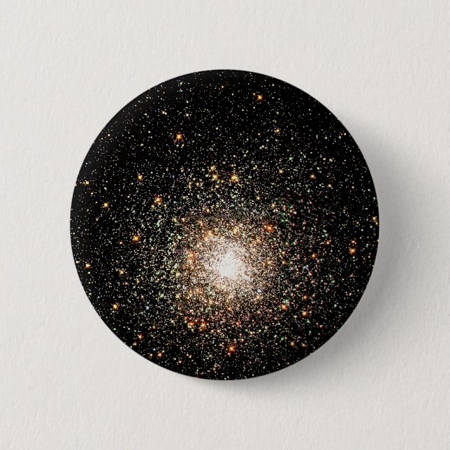 Milky Way Star Cluster Button (Front)