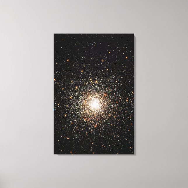 Milky Way Star Cluster Canvas Print (Front)
