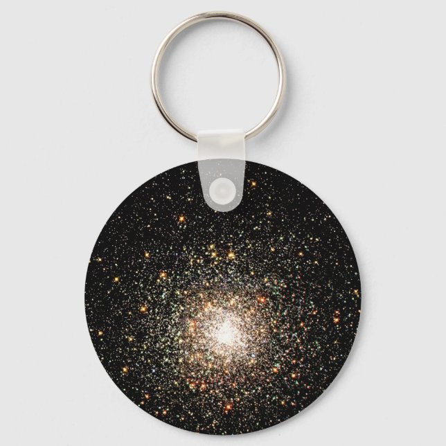 Milky Way Star Cluster Keychain (Front)