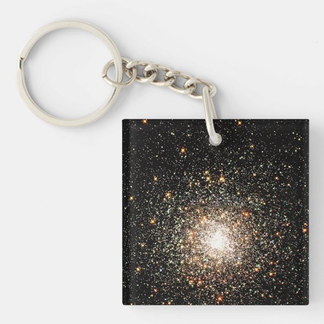 Milky Way Star Cluster Keychain (Front)