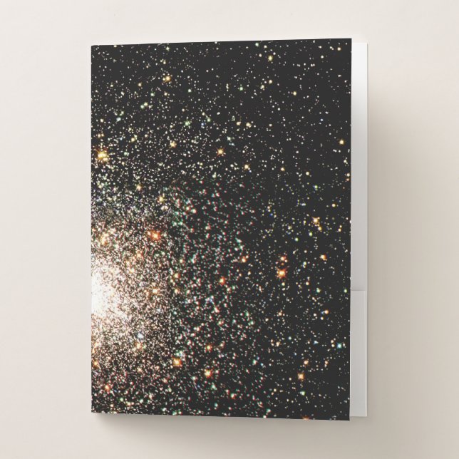 Milky Way Star Cluster Pocket Folder (Front)