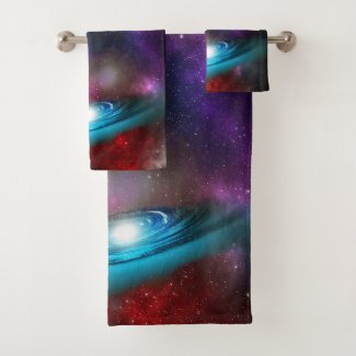 Milky Way Starfield with Multicolored Cosmic Dust