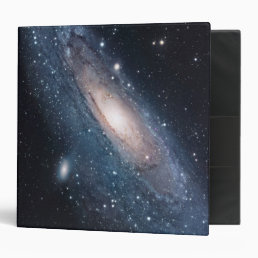 Milky Way Stars Andromeda Galaxy Space Elegant Top 3 Ring Binder