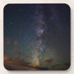 Milky Way Stars at Night Beverage Coaster