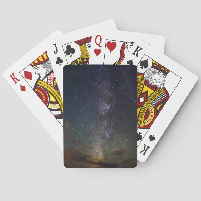 Milky Way | Stars at Night Poker Cards (Back)