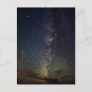 Milky Way Stars at Night Postcard