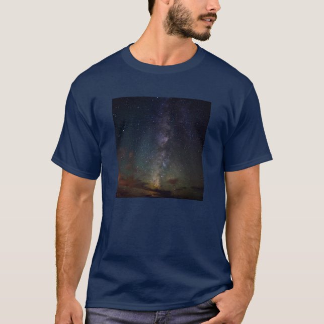 Milky Way | Stars at Night T-Shirt (Front)