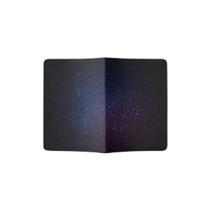 Milky Way stars night sky Passport Holder