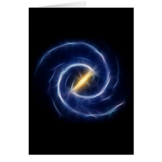 Milky Way Stars Spiral Galaxy Cards (Front)